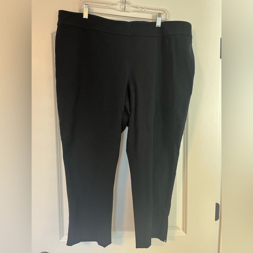 Lauren Ralph Lauren Classic Cropped Black Women's Pants